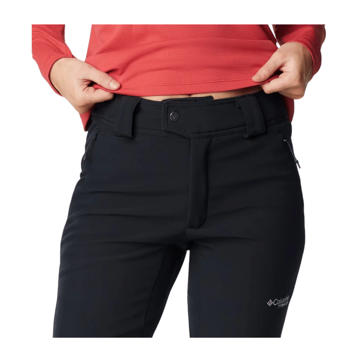 COLUMBIA WOMEN'S ROFFEE RIDGE VI PANTS - BLACK - Image 3