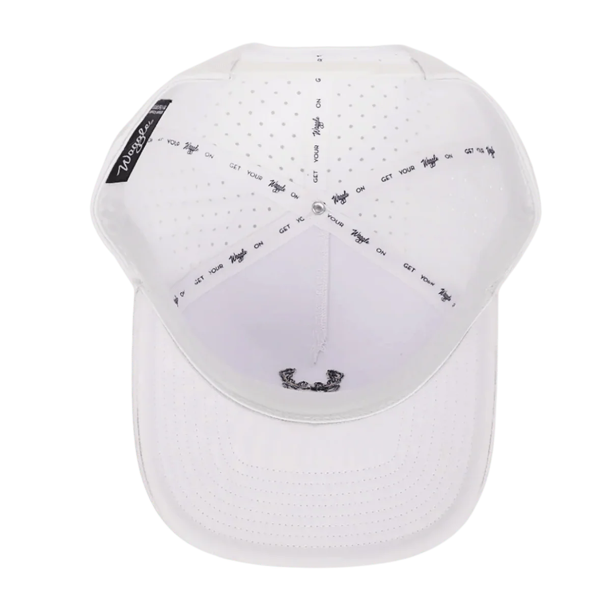 WAGGLE GOLF KENTUCKY BUCK HAT - WHITE - Image 4