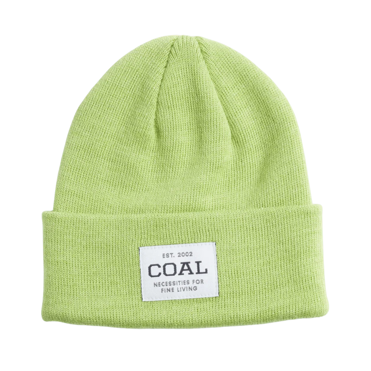 COAL THE UNIFORM KIDS ACID GREEN BEANIE