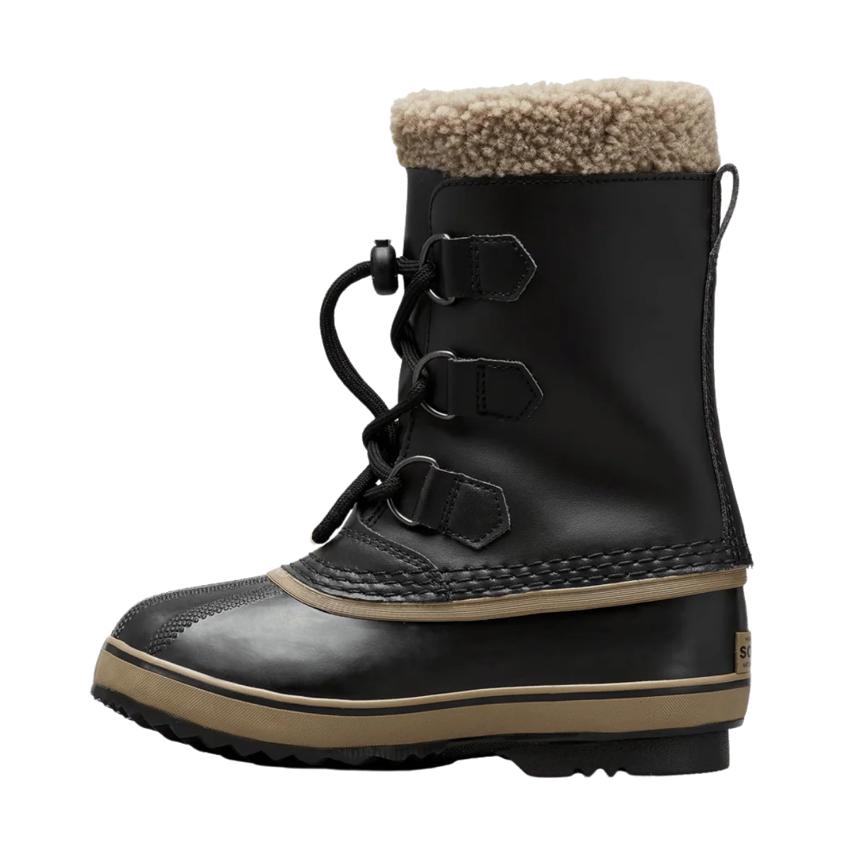 SOREL YOUTH YOOT PAC TP WATERPROOF BOOT - BLACK - Image 2