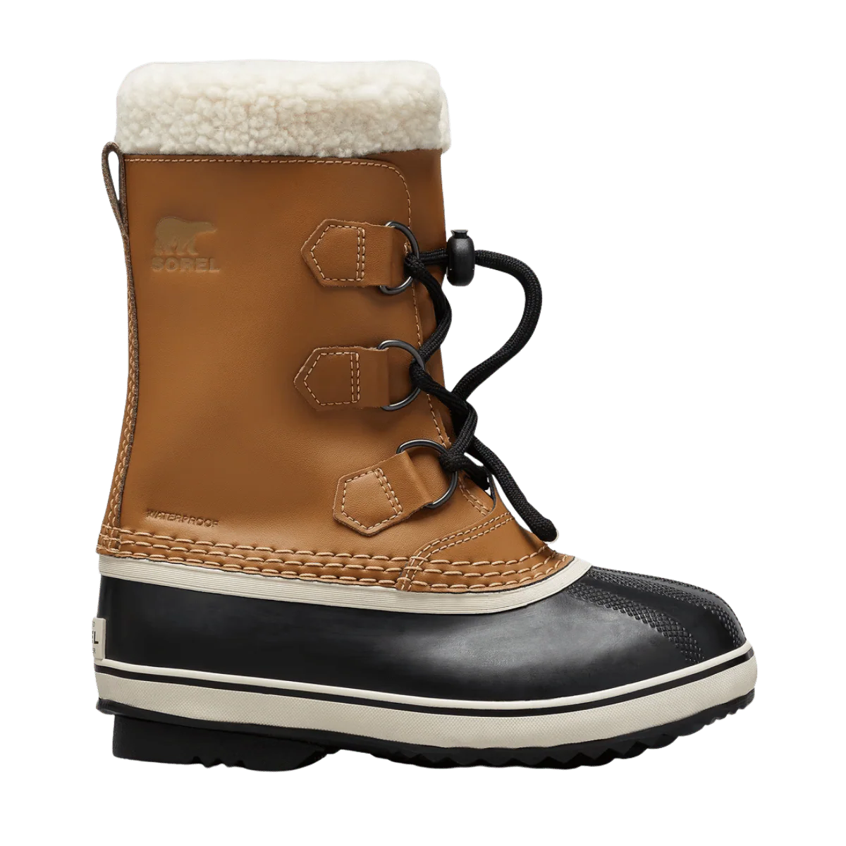 SOREL YOUTH YOOT PAC TP WATERPROOF BOOT - MESQUITE