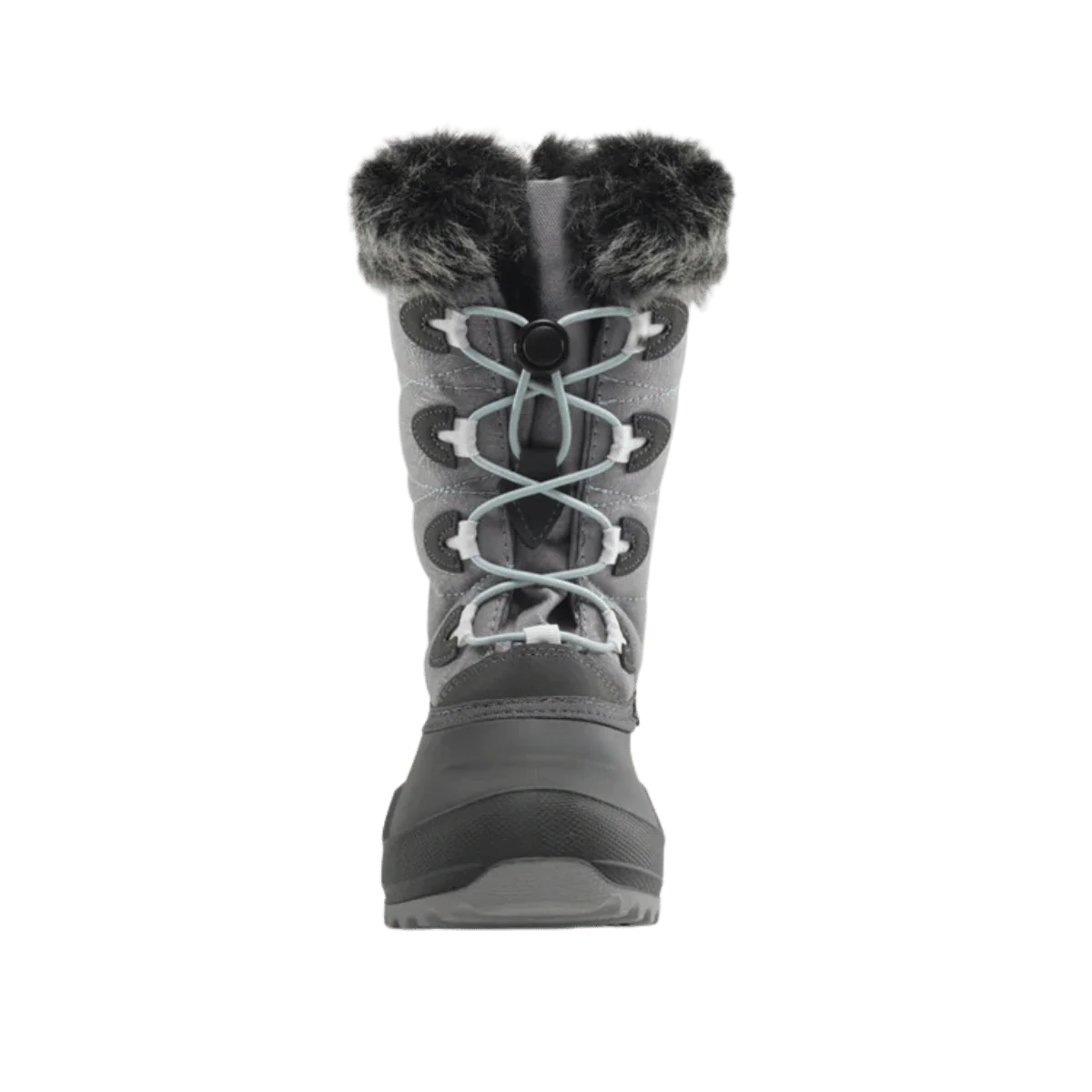 KAMIK SNOWANGEL -40°C CANADIAN YOUTH INSULATED BOOTS - CHARCOAL - Image 2
