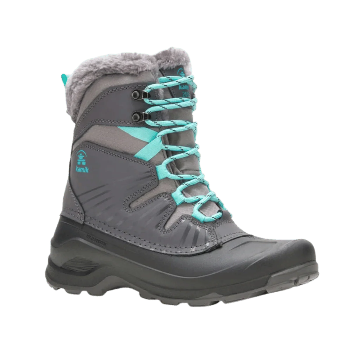 KAMIK WOMEN'S ICELAND F -40°C WINTER BOOTS - CHARCOAL