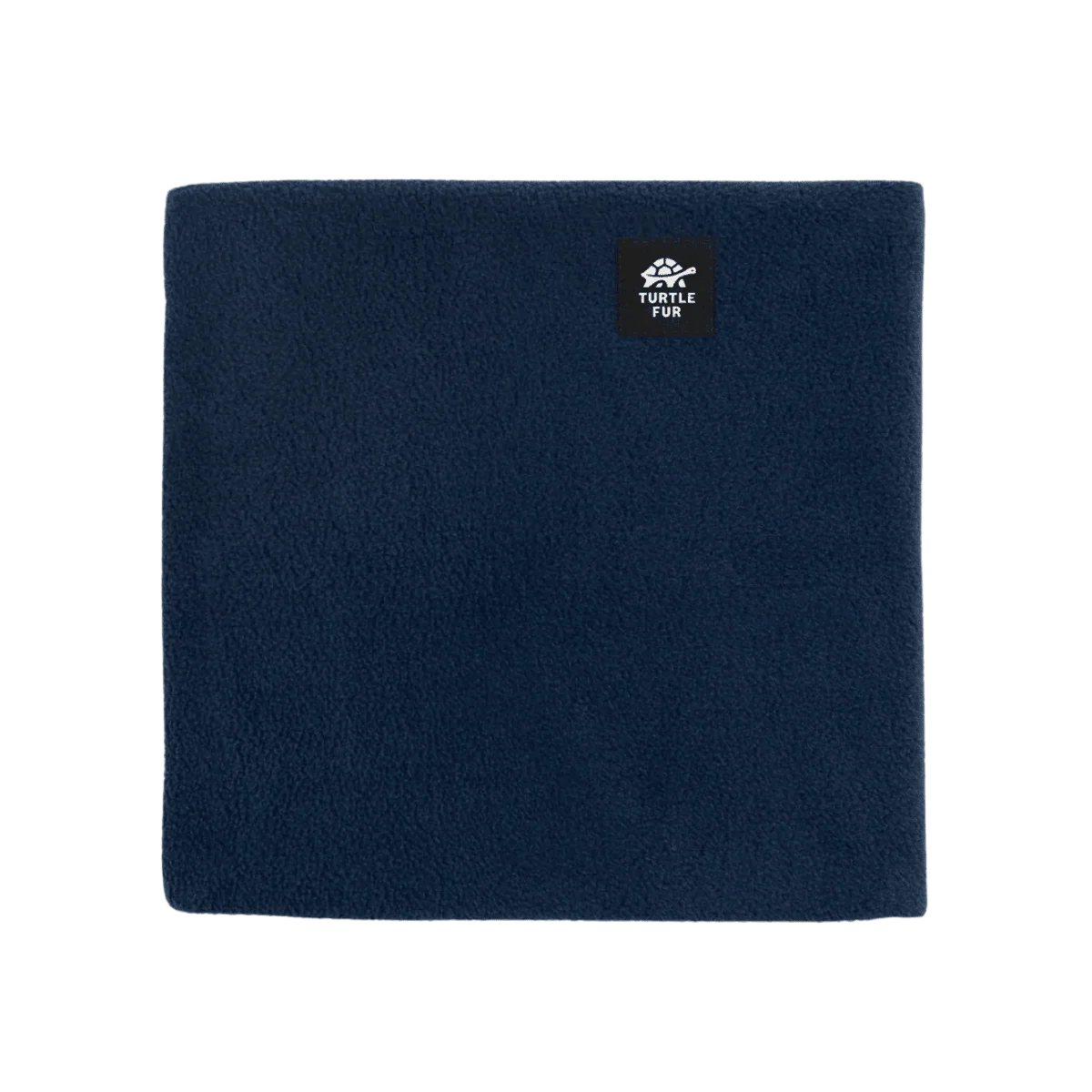 TURTLE FUR KIDS DOUBLE LAYER NECK WARMER CHELONIA 150 FLEECE - NAVY
