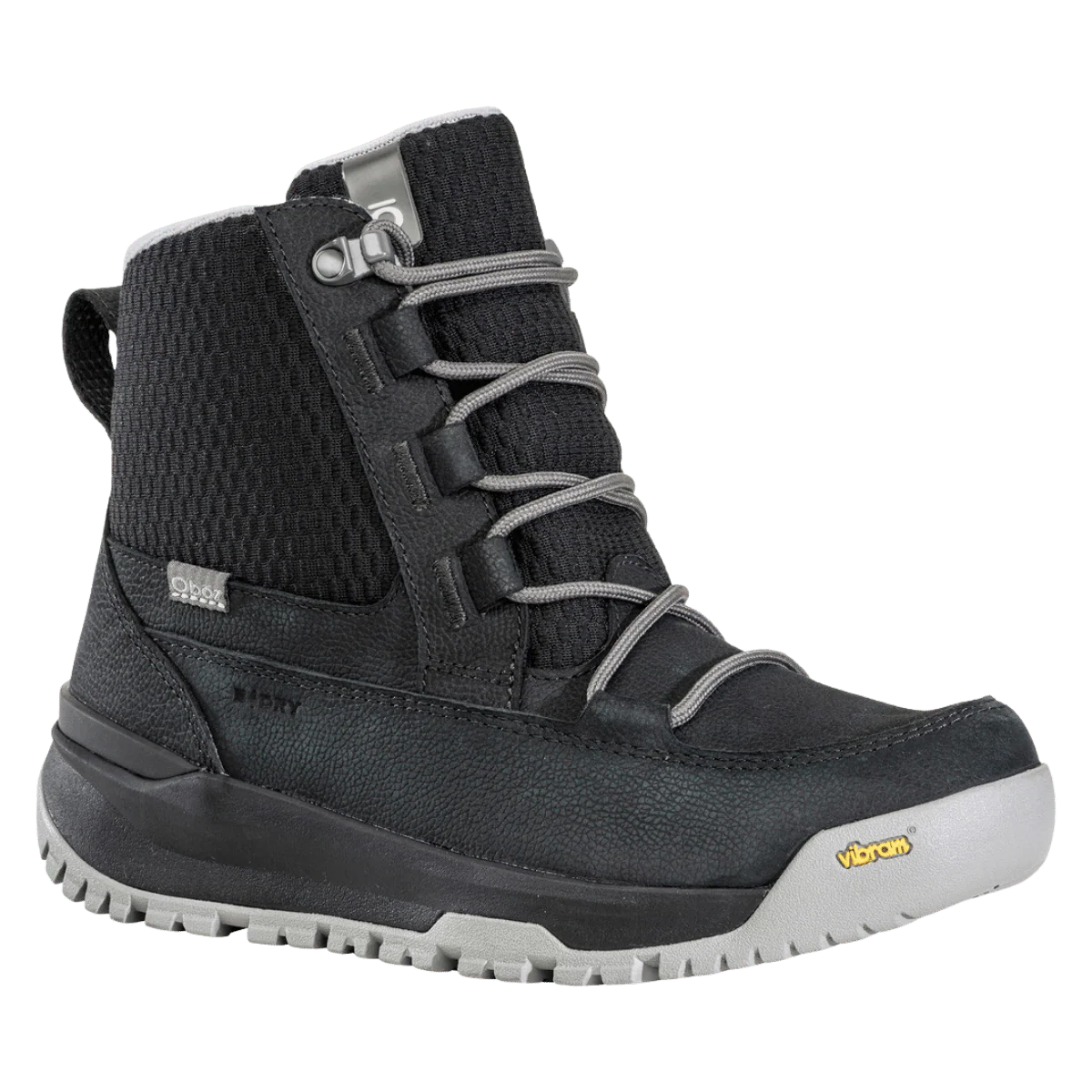 OBOZ W JOURDAIN MID INSULATED WATERPROOF B-DRY BLACK SEA - Image 3