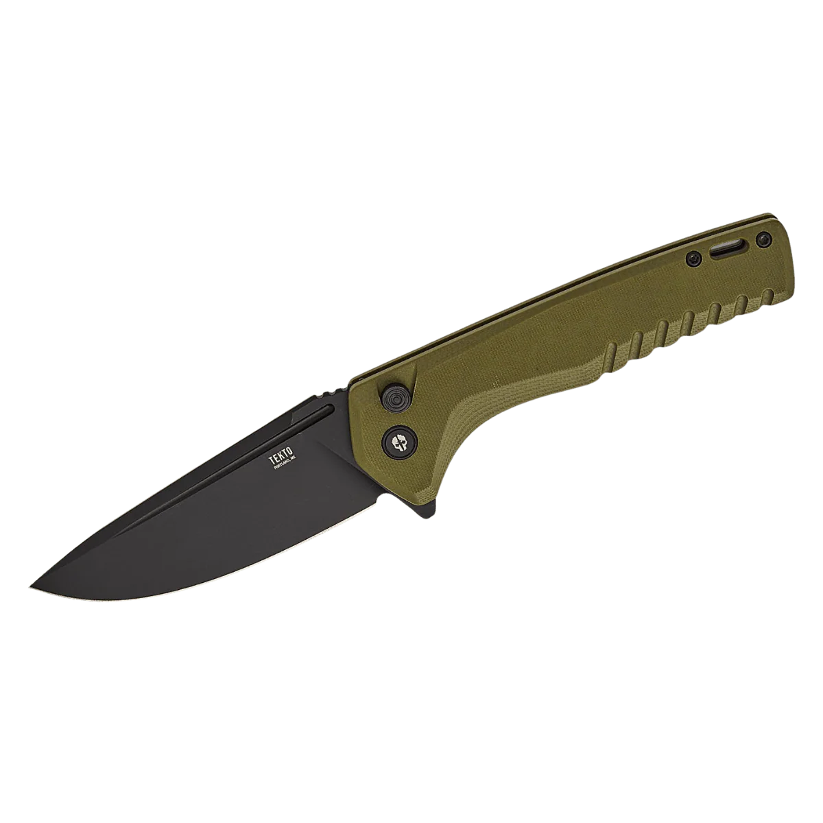 TEKTO KNIVES F3 CHARLIE ODIE GREEN G10 D-LOCK D2 FLIPPER