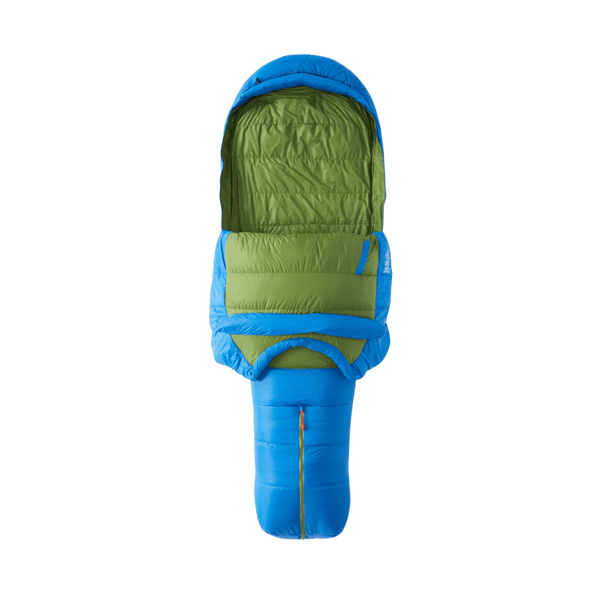 MARMOT SAWTOOTH SLEEPING BAG LONG - DARK AZURE/FOLIAGE - Image 2