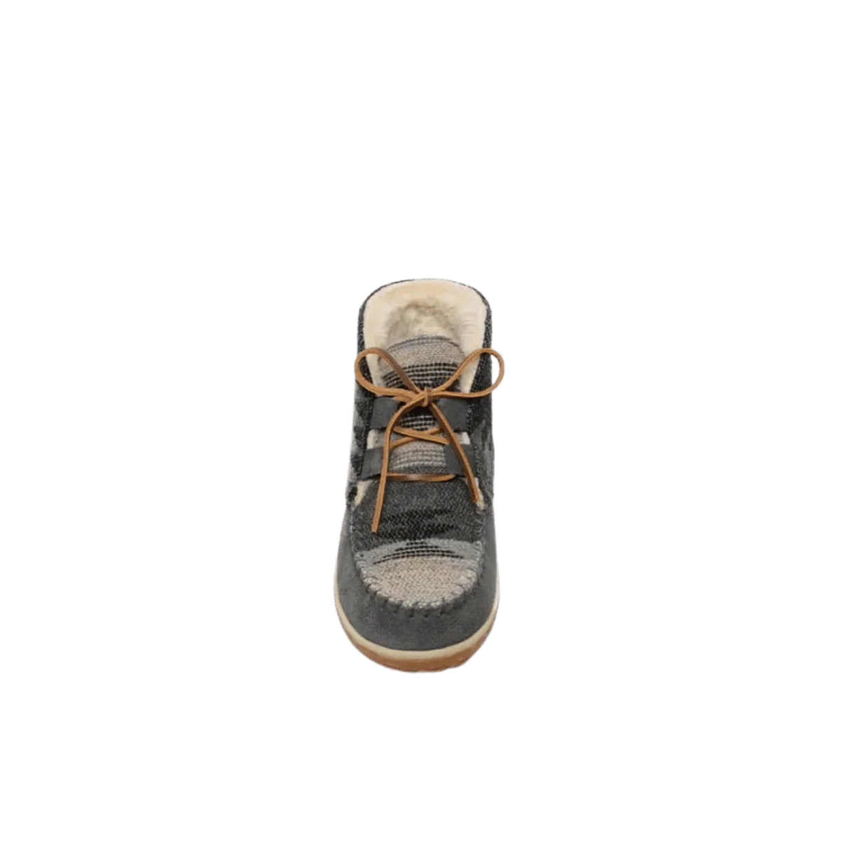 MINNETONKA WOMEN'S TORREY KNIT CHUKKA - GREY MULTI - Image 2