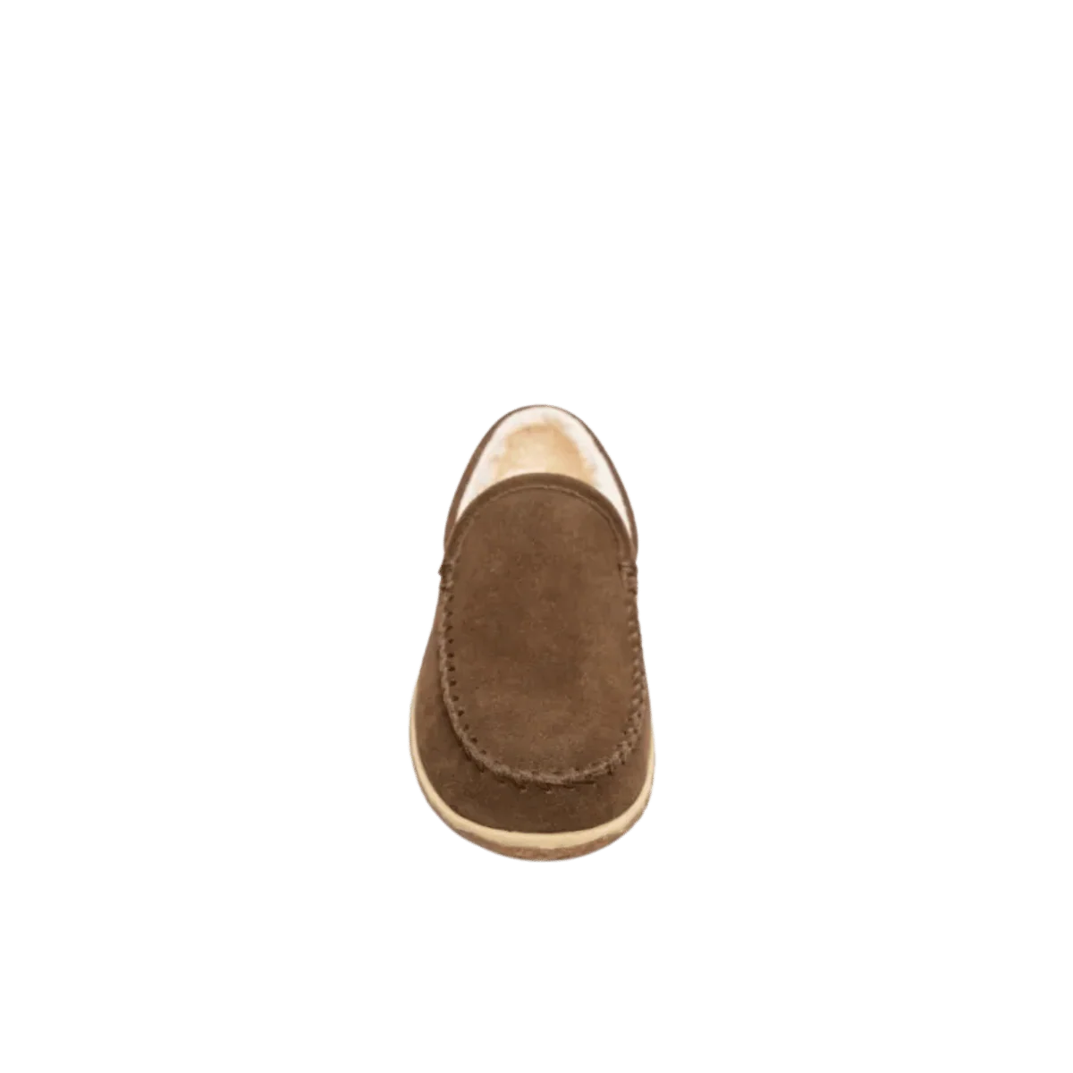 MINNETONKA TILDEN SUEDE SLIP-ON - AUTUMN BROWN