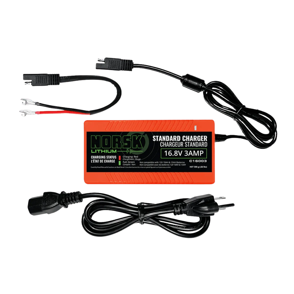 NORSK FISHING 14.8V 15AH LITHIUM-ION BATTERY WITH CHARGER - Image 2