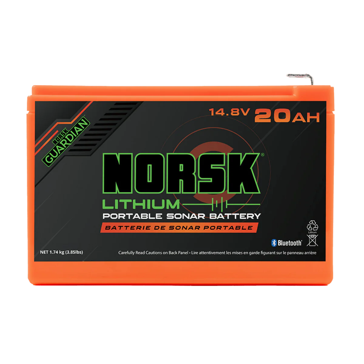 NORSK FISHING 14.8V 20AH LITHIUM-ION BATTERY WITH CHARGER