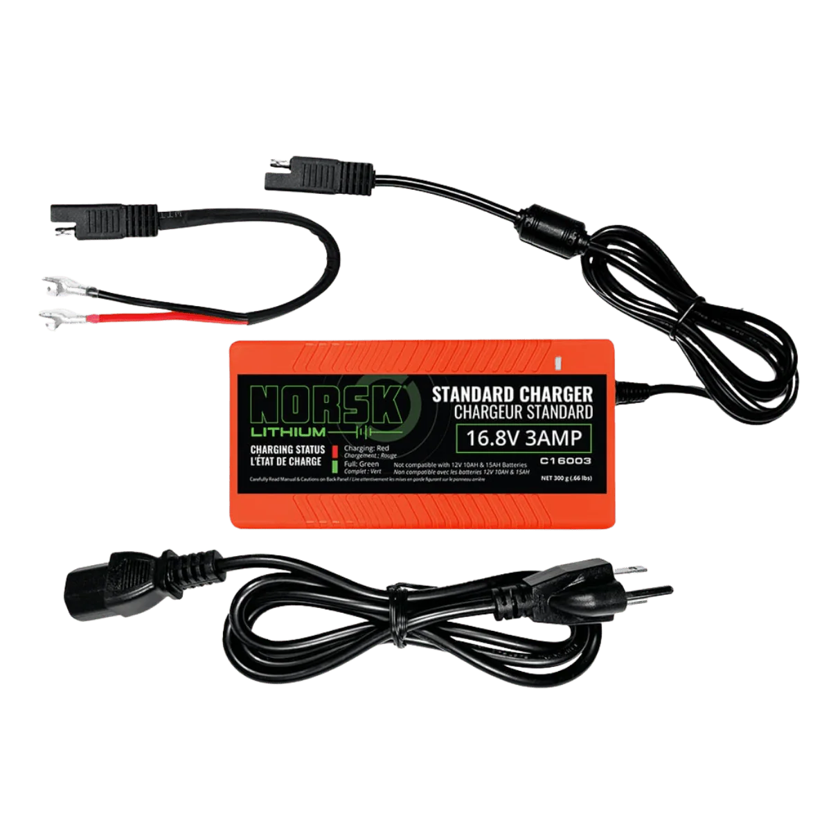 NORSK FISHING 14.8V 20AH LITHIUM-ION BATTERY WITH CHARGER - Image 2