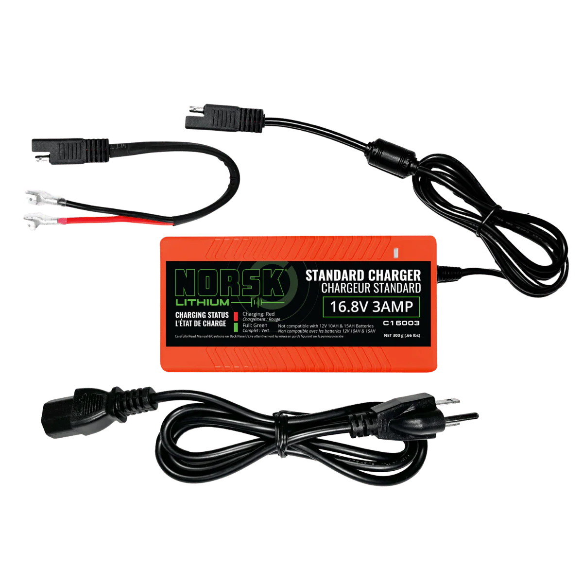 NORSK FISHING 16.8V-3A LIFEP04 BATTERY CHARGER