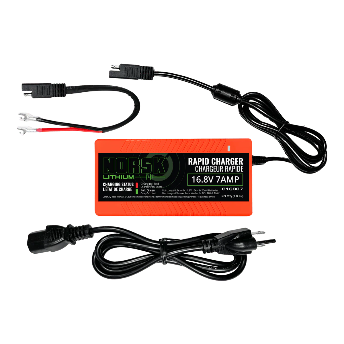 NORSK FISHING 16.8V-7A NMC RAPID CHARGER