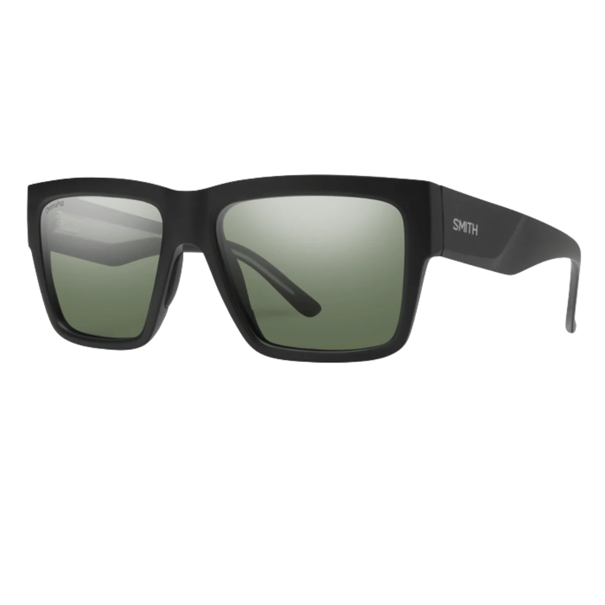 SMITH LINEUP SUNGLASSES - MATTE BLACK/CHROMAPOP GRAY GREEN