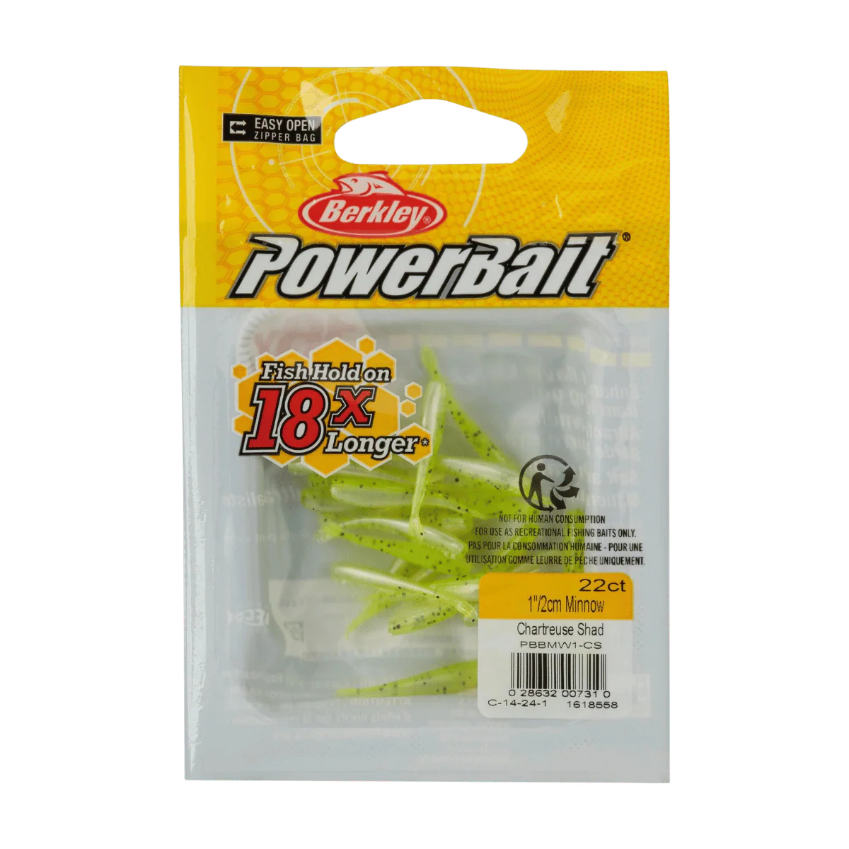 BERKLEY POWERBAIT MINNOW 1IN SCENTED BAIT - Image 6
