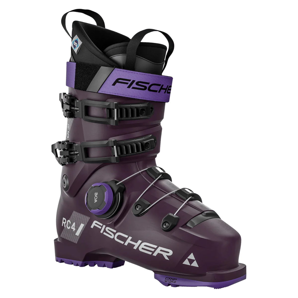 FISCHER SKIS WOMEN'S XTR RC4 95 MV BOOTS - WINEBERRY