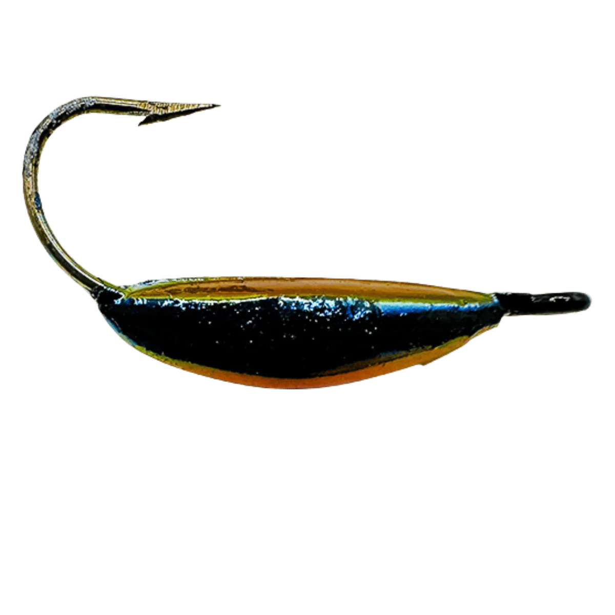 MAD SCIENTIST TACKLE MOONLIGHT ICE JIG BLACK SCALES HOOK SIZE 2 - Image 2