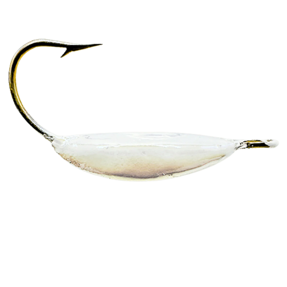 MAD SCIENTIST TACKLE MOONLIGHT ICE JIG PEARL SCALES HOOK SIZE 2