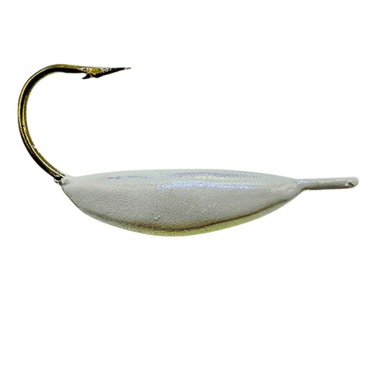 MAD SCIENTIST TACKLE MOONLIGHT ICE JIG PEARL SCALES HOOK SIZE 2 - Image 6