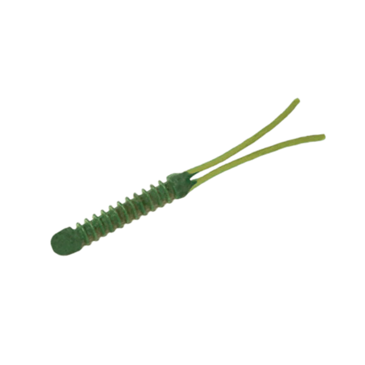FISH DADDY HOPPER TAIL BIOSILICONE GLOW PLASTICS 16PK
