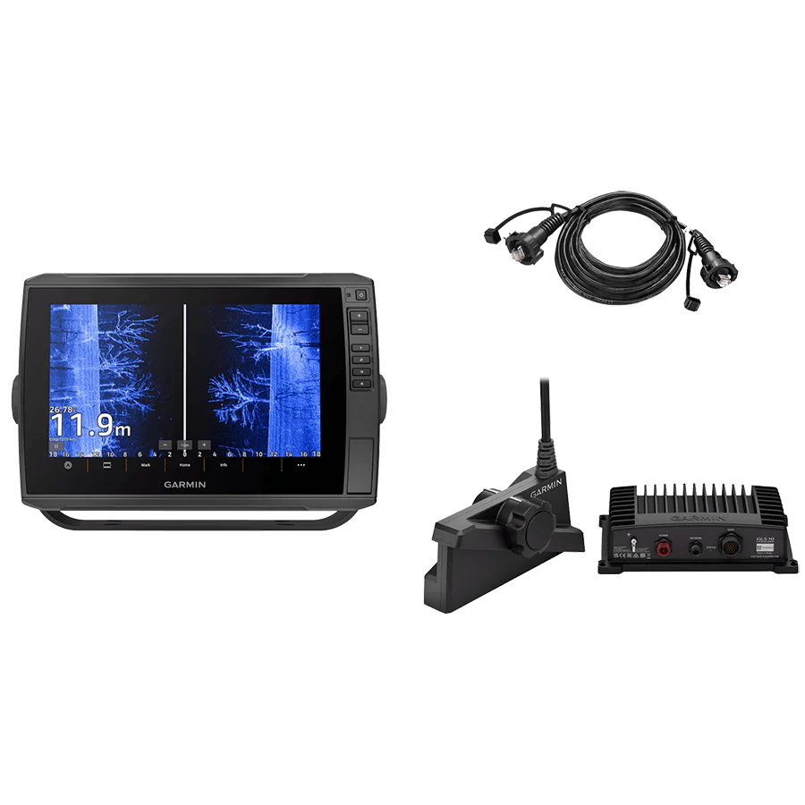 GARMIN ECHOMAP 106SV & LVS34 BUNDLE