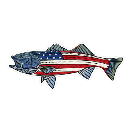 CASEY UNDERWOOD FISH DECALS / STICKERS - Image 4