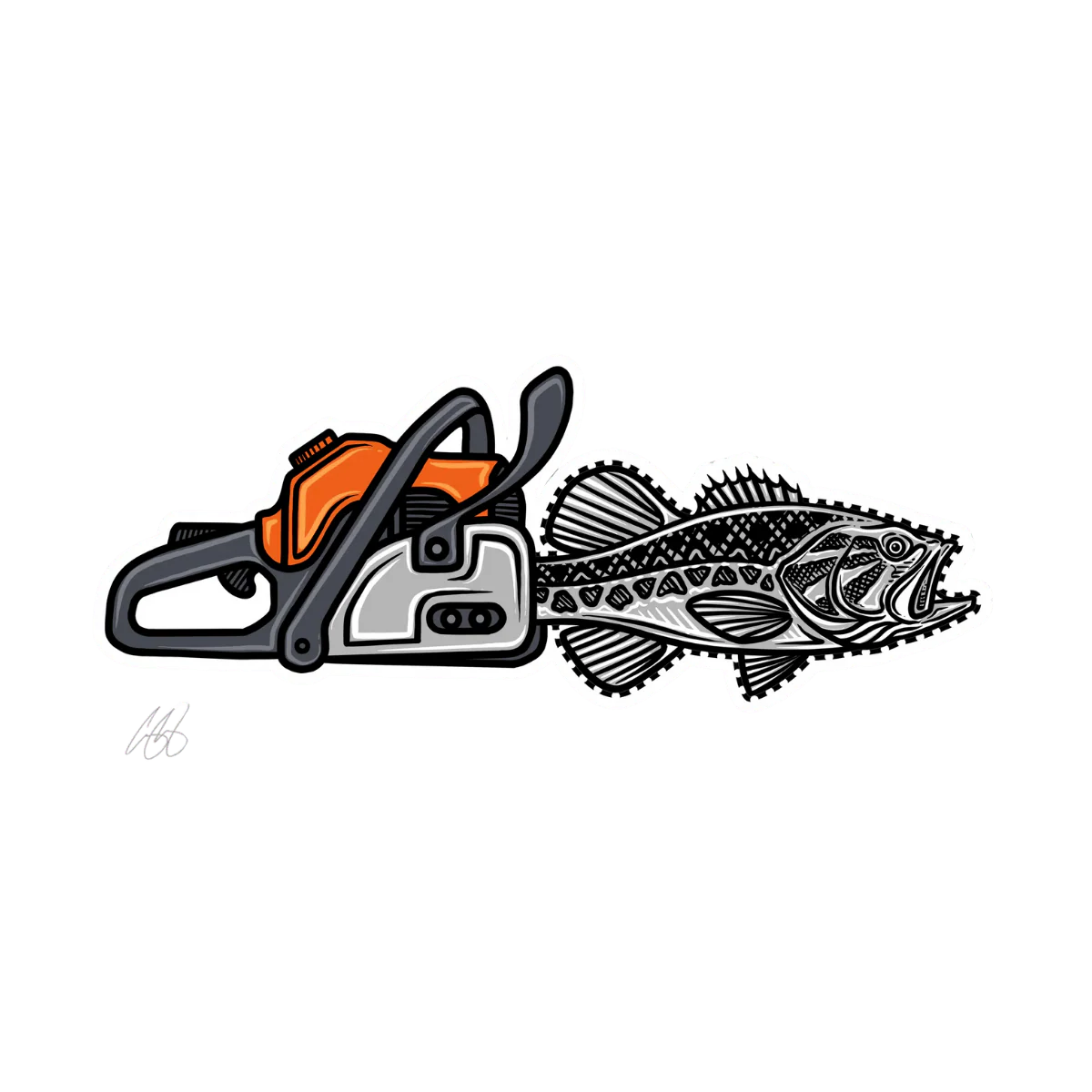 CASEY UNDERWOOD SAW SERIES DECALS / STICKERS - Image 2