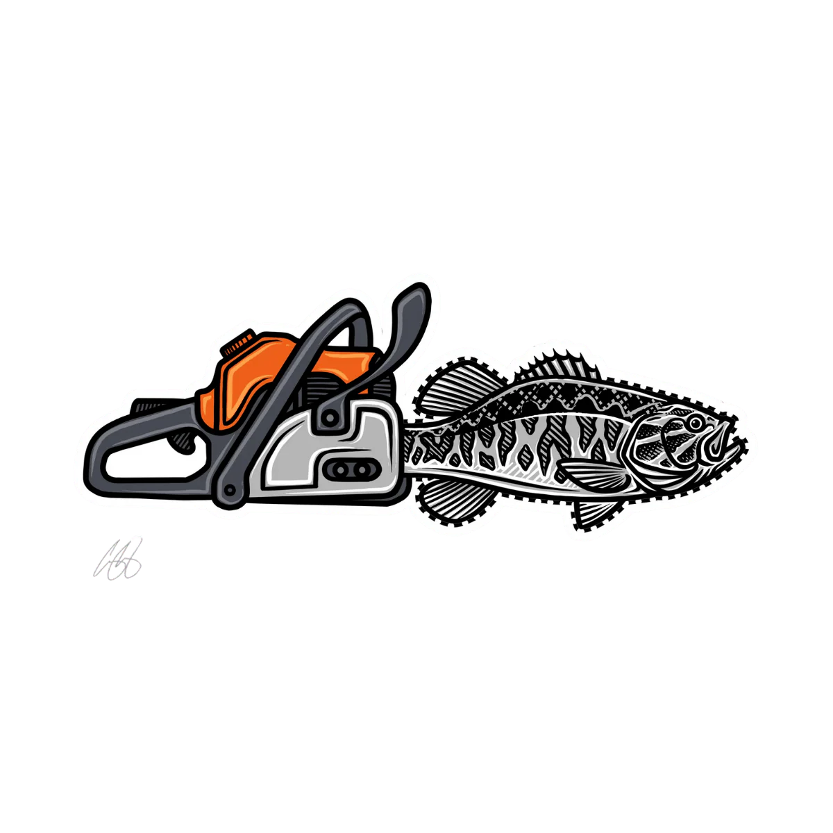 CASEY UNDERWOOD SAW SERIES DECALS / STICKERS - Image 3