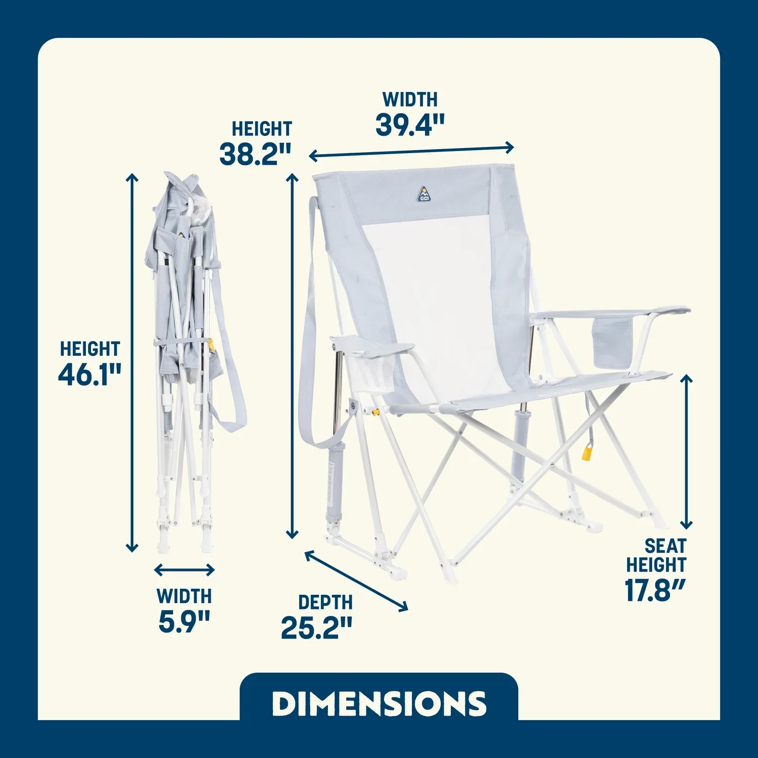 GCI OUTDOOR COMFORT PRO ROCKER XL - Image 5