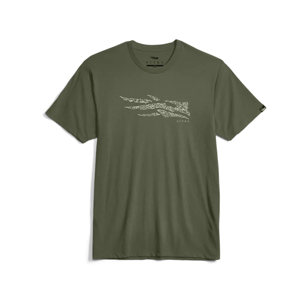 SITKA ICON SHED TEE OLIVE GREEN
