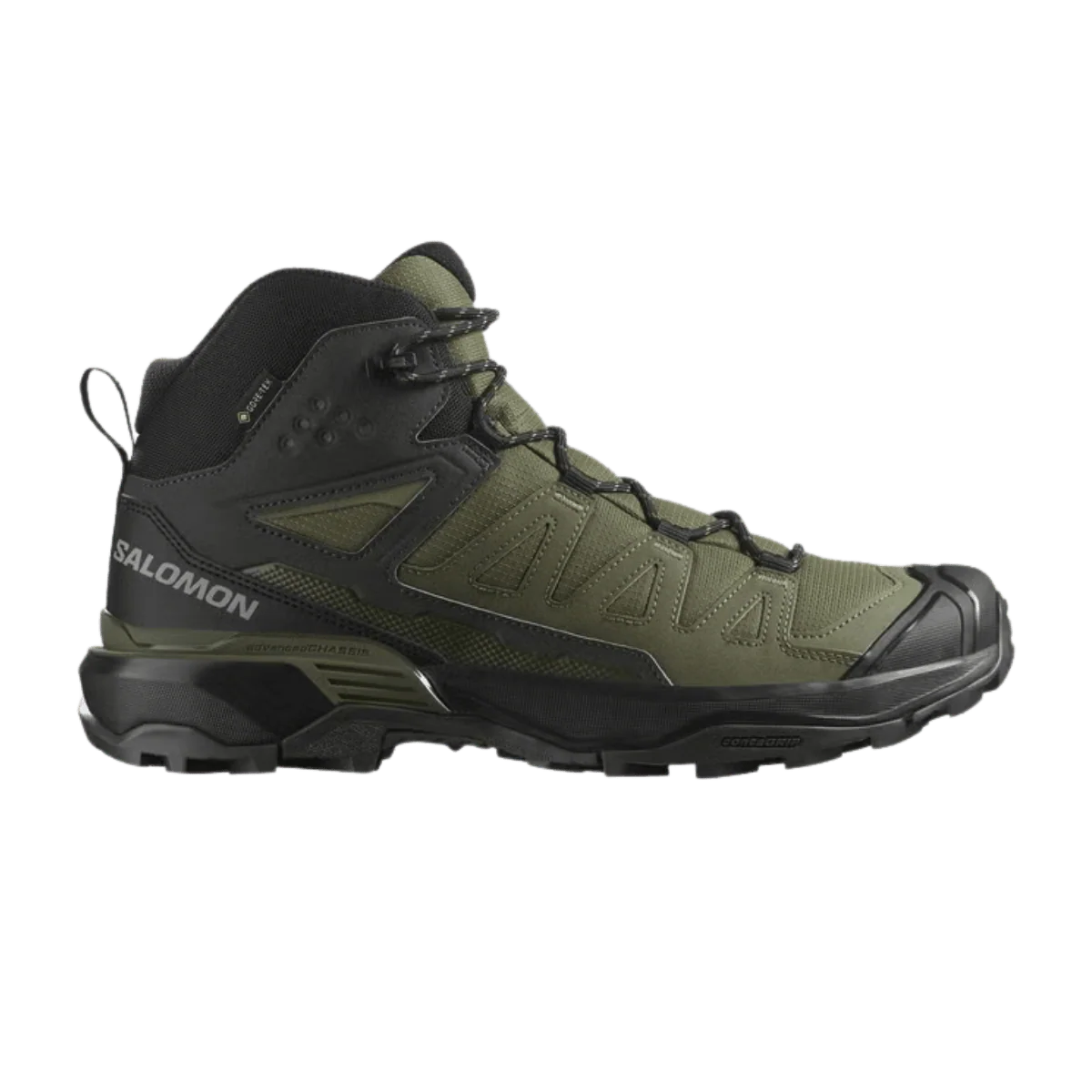 SALOMON X ULTRA 360 MID GORE-TEX HIKING - OLIVE/NIGHT BLACK - Image 2