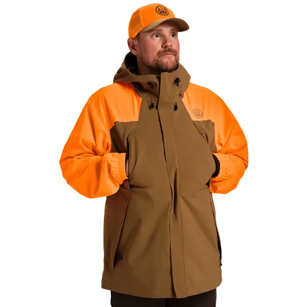 BERETTA USA COVEY 2L FIELD JACKET - OTTER & ORANGE