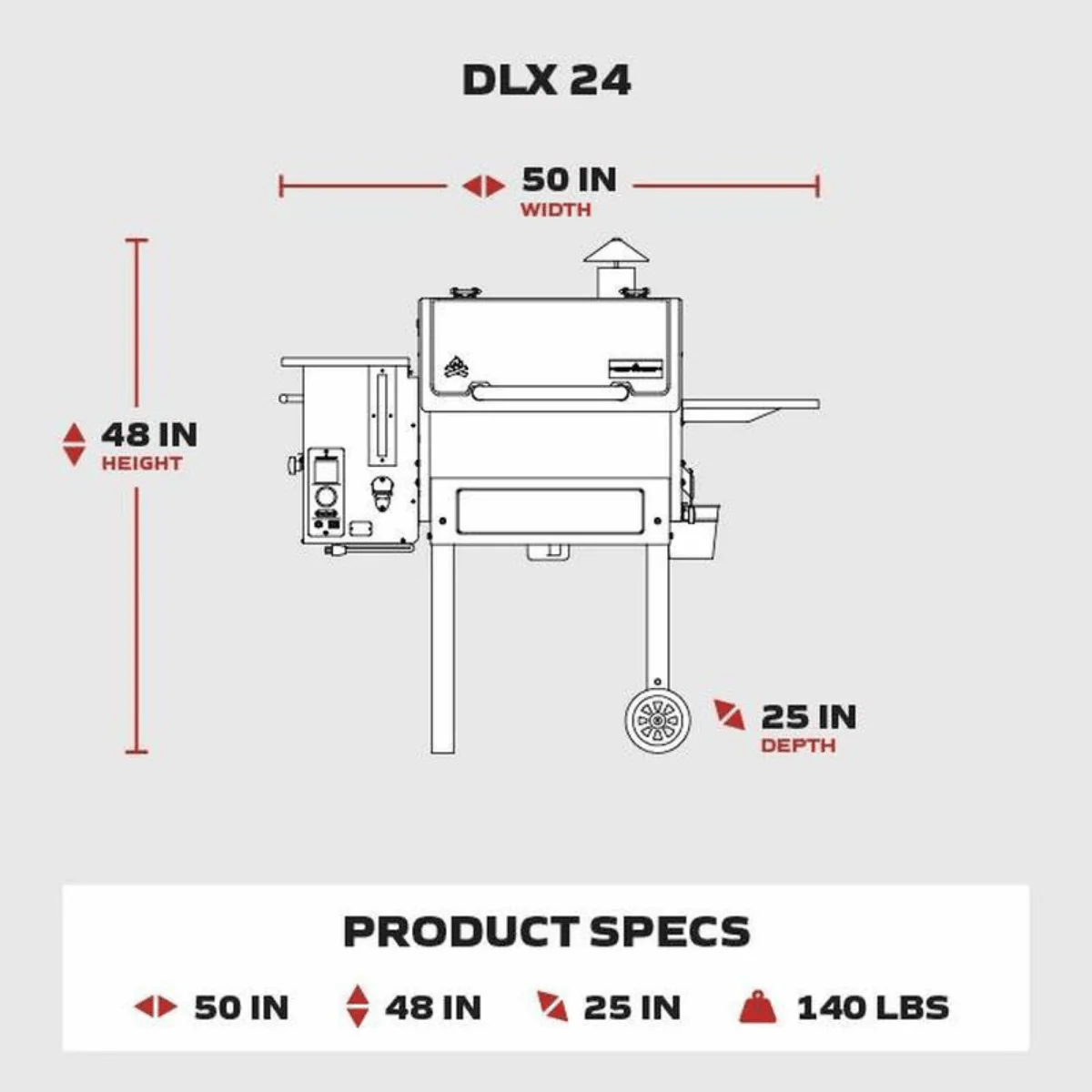 CAMP CHEF DLX PELLET GRILL WITH GEN 3 WIFI - Image 5