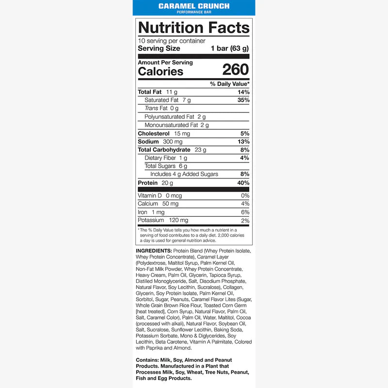 PERFORMANCE PROTEIN BAR - Image 3