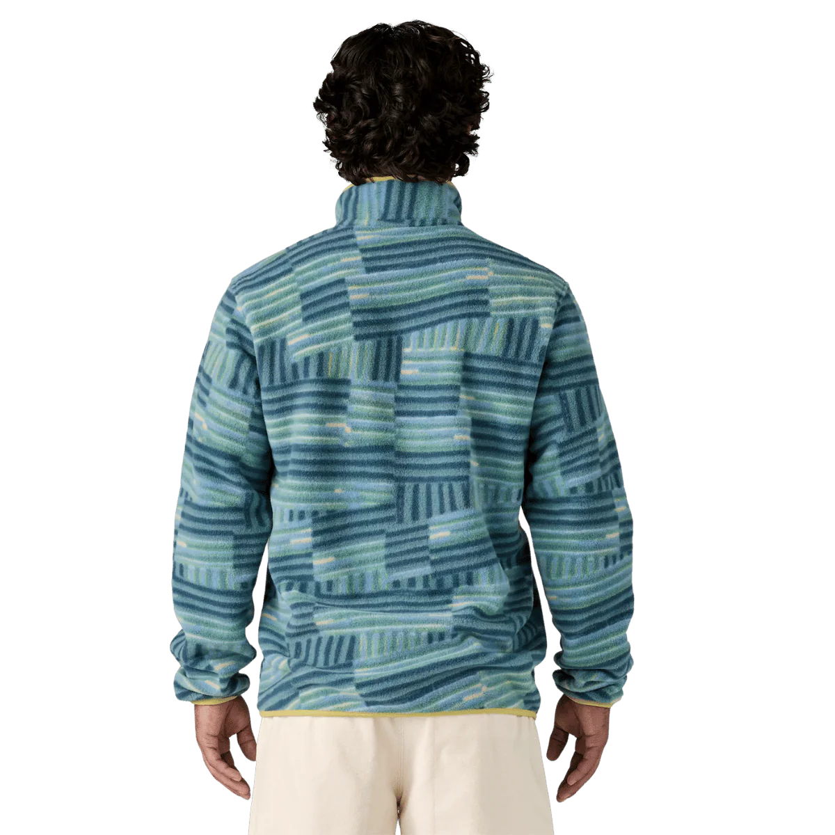PATAGONIA LIGHTWEIGHT SYNCHILLA SNAP-T PULLOVER - QUILTY FITZ: WETLAND BLUE - Image 3