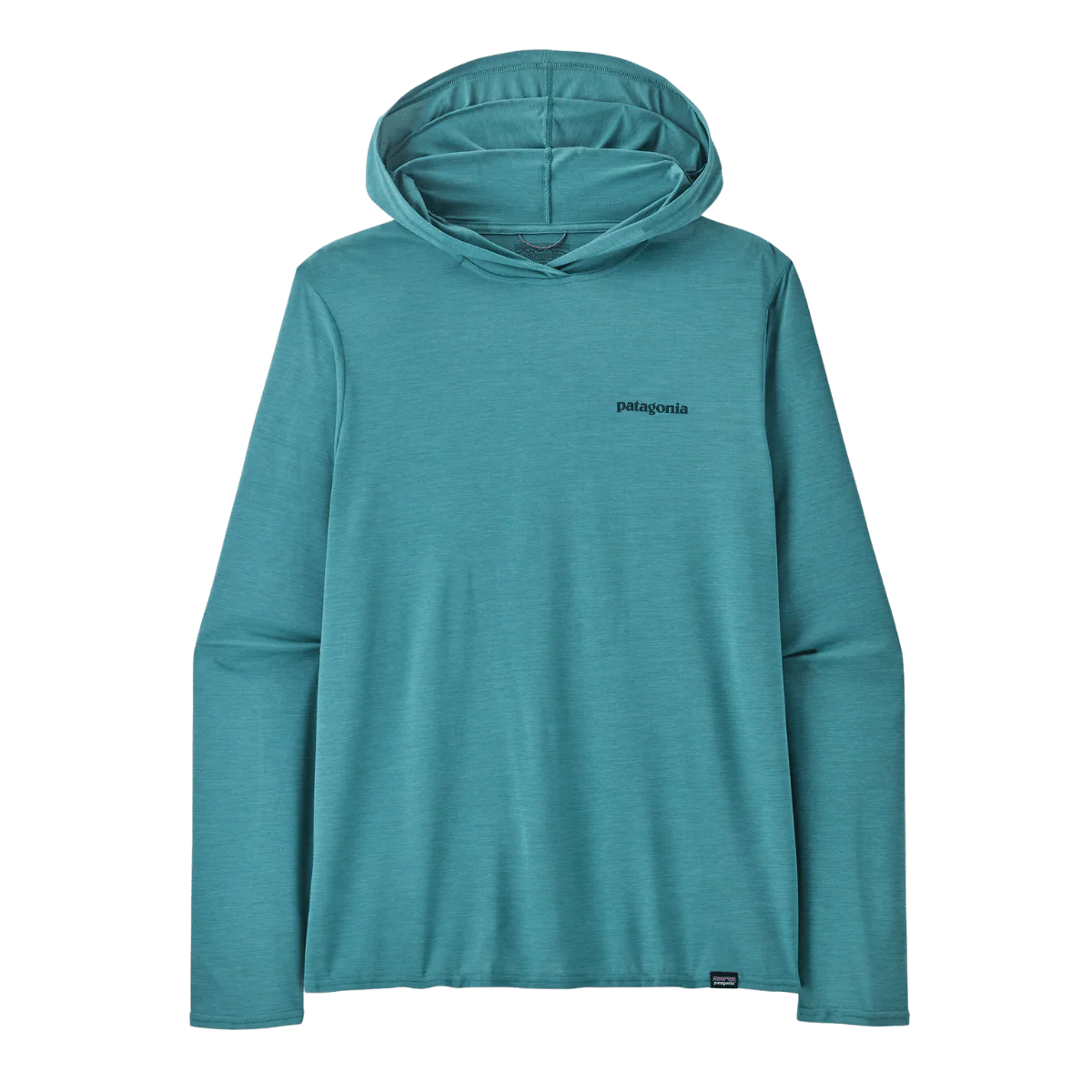 PATAGONIA CAPILENE COOL DAILY GRAPH HOODY - WETLAND BLUE
