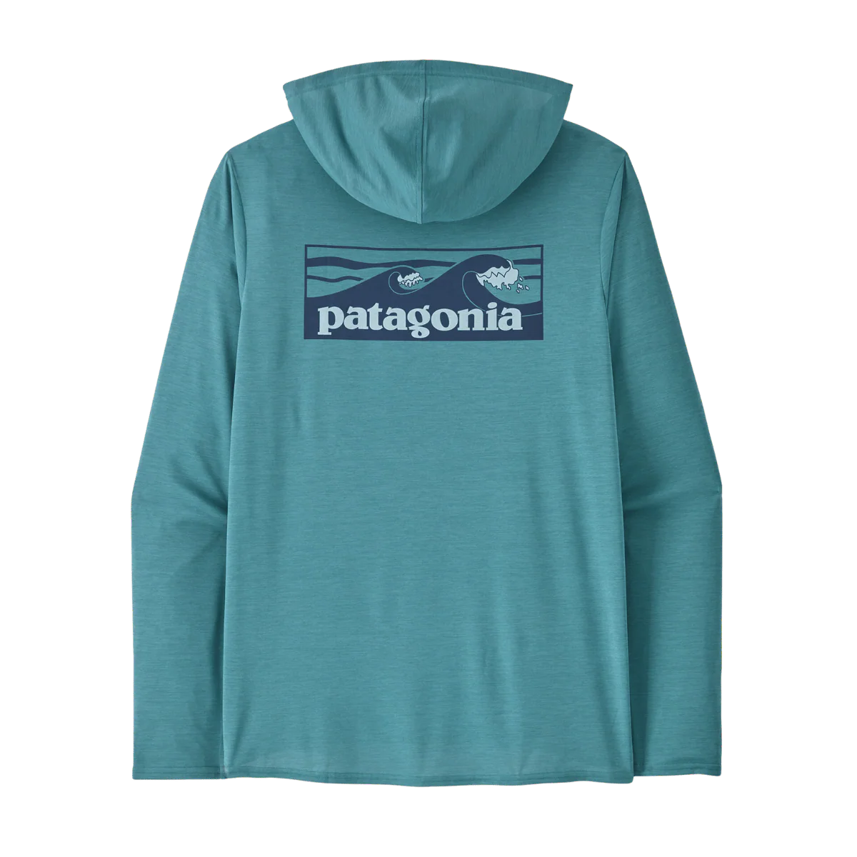 PATAGONIA CAPILENE COOL DAILY GRAPH HOODY - WETLAND BLUE - Image 2
