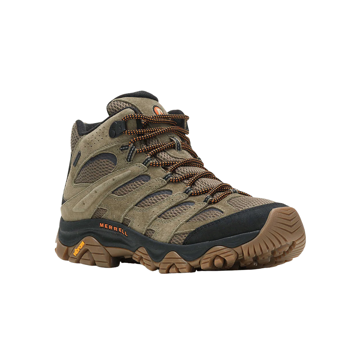 MERRELL MOAB 3 MID WATERPROOF WIDE - OLIVE/GUM