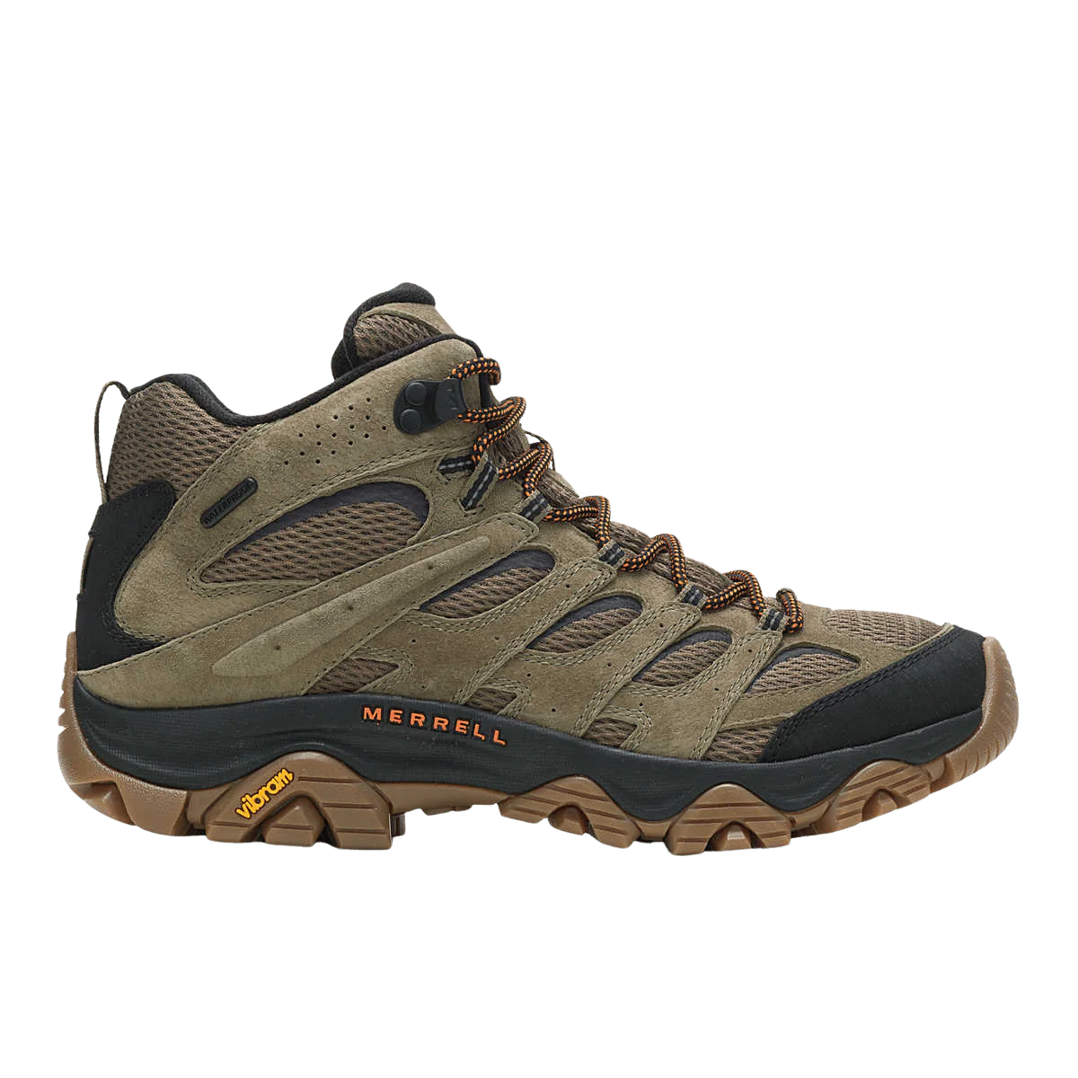 MERRELL MOAB 3 MID WATERPROOF WIDE - OLIVE/GUM - Image 2