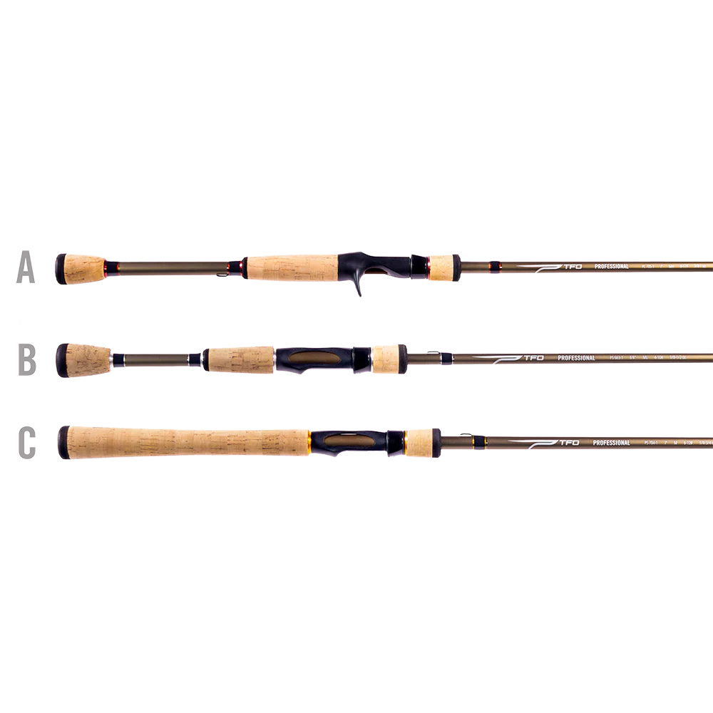 TFO Professional Spinning Rods (7'6" Variants)