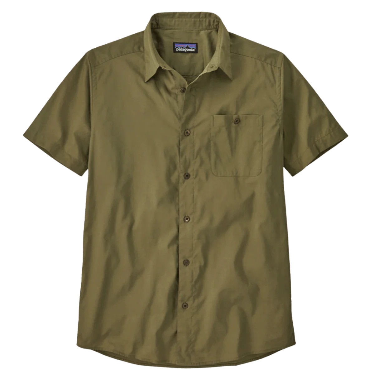 PATAGONIA SUNRISE STREAM SHIRT - TENT GREEN