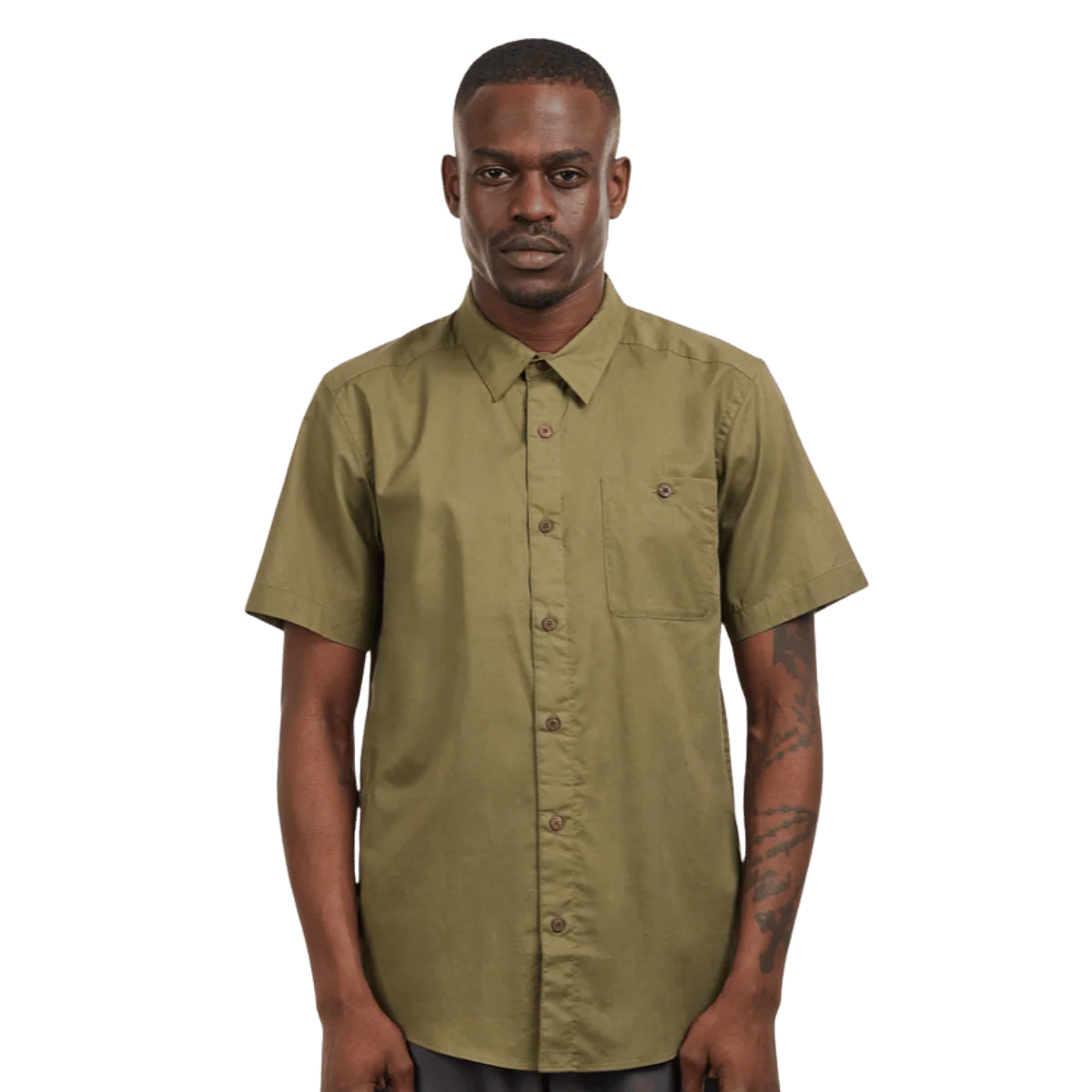 PATAGONIA SUNRISE STREAM SHIRT - TENT GREEN - Image 2