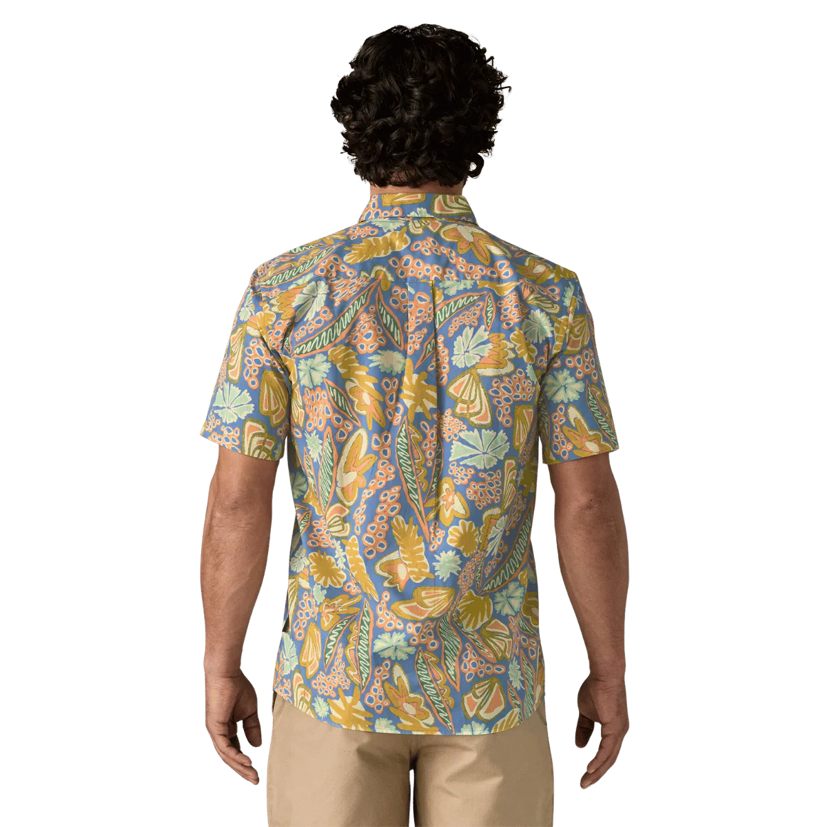 PATAGONIA GO TO SHIRT - FLOURISH: ABUNDANT BLUE - Image 3