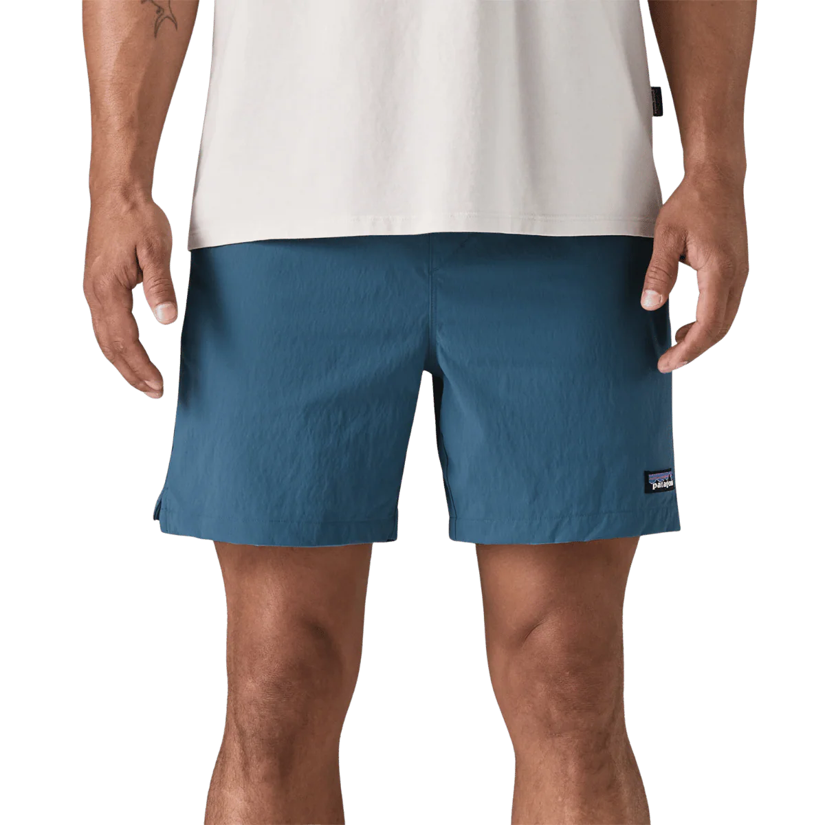PATAGONIA BAGGIES LIGHTS SLIM SHORTS 6" - STILL BLUE - Image 2