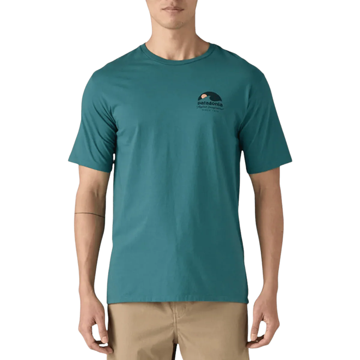 PATAGONIA APPLIED IMAGINATION T-SHIRT - WETLAND BLUE