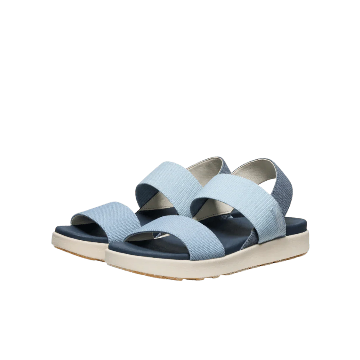 KEEN WOMEN'S ELLE BACKSTRAP - FADED DENIM/SKYWAY