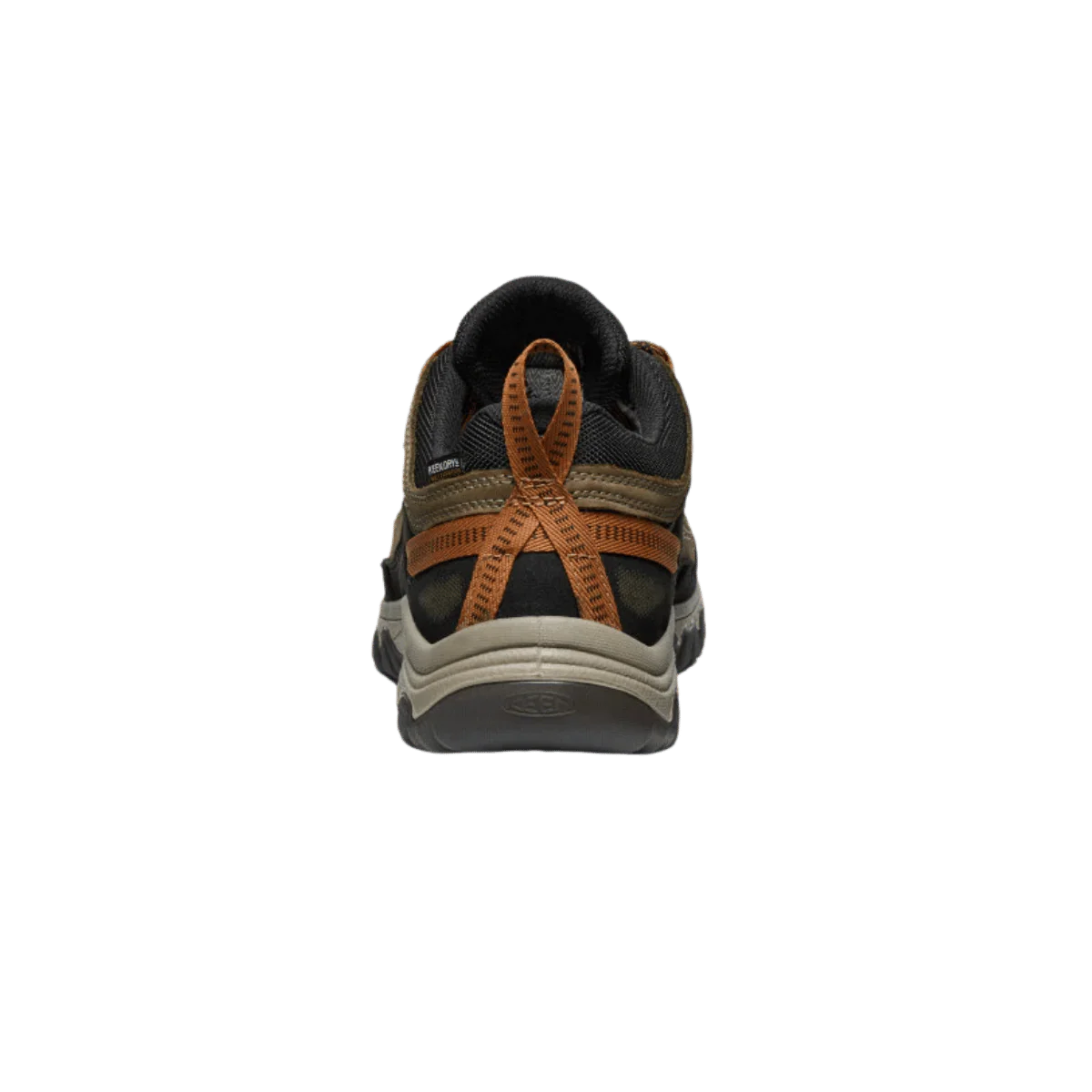 KEEN MEN'S TARGHEE IV WATERPROOF LOW - TURTLE/ROASTED PECAN - Image 2