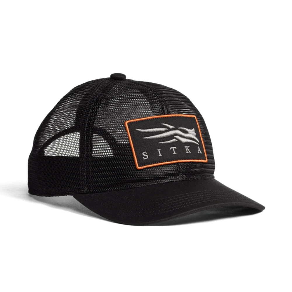 SITKA ICON MESH MID PRO TRUCKER HAT SITKA BLACK