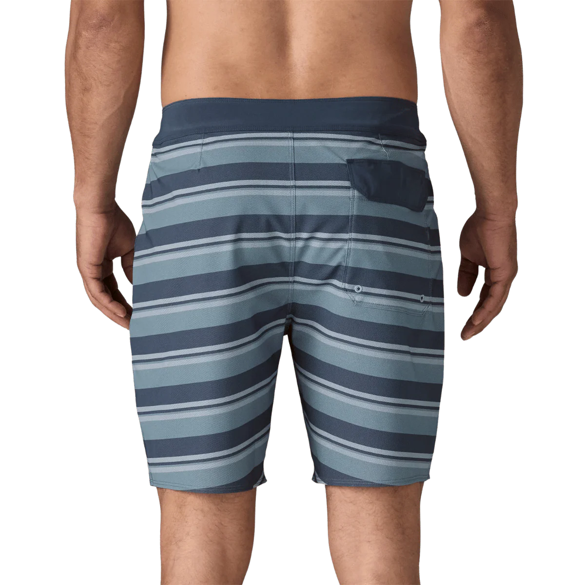 PATAGONIA HYDROPEAK BOARDSHORTS 18" - TWINNIE STRIPE: STILL BLUE - Image 3